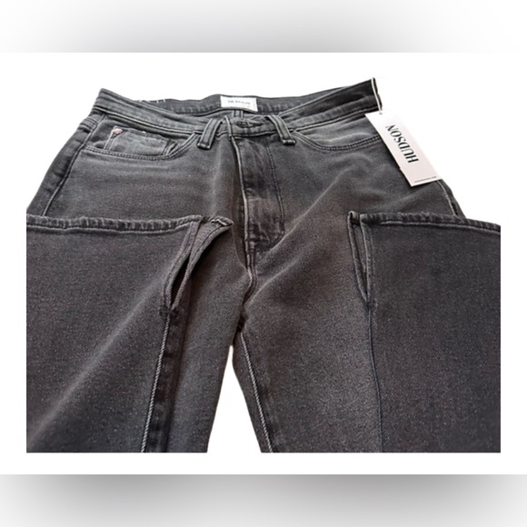 Hudson Jeans Denim - Hudson Jeans Black Ankle Cropped Denim